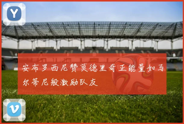 安布罗西尼赞莫德里奇正能量如马尔蒂尼般激励队友