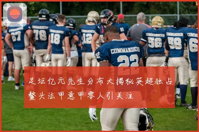 足坛亿元先生分布大揭秘英超独占鳌头法甲意甲零人引关注